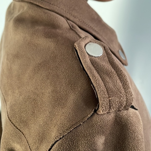 For The Republic faux leather jacket. Size Medium. - Picture 2 of 8